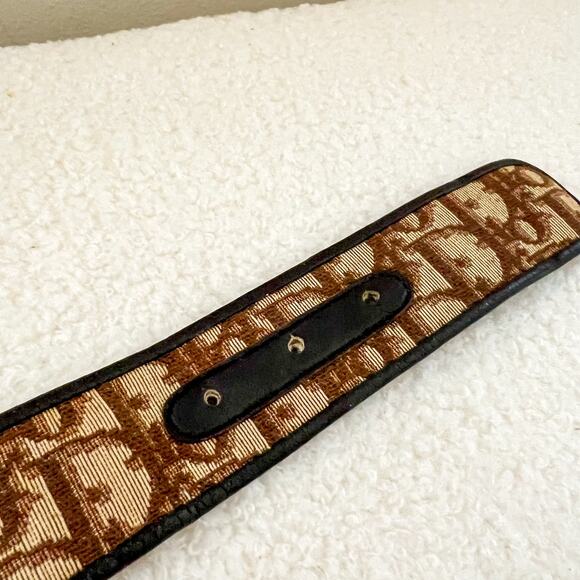 Vintage Dior Oblique Monogram Trotter Women\'s Belt main image 5